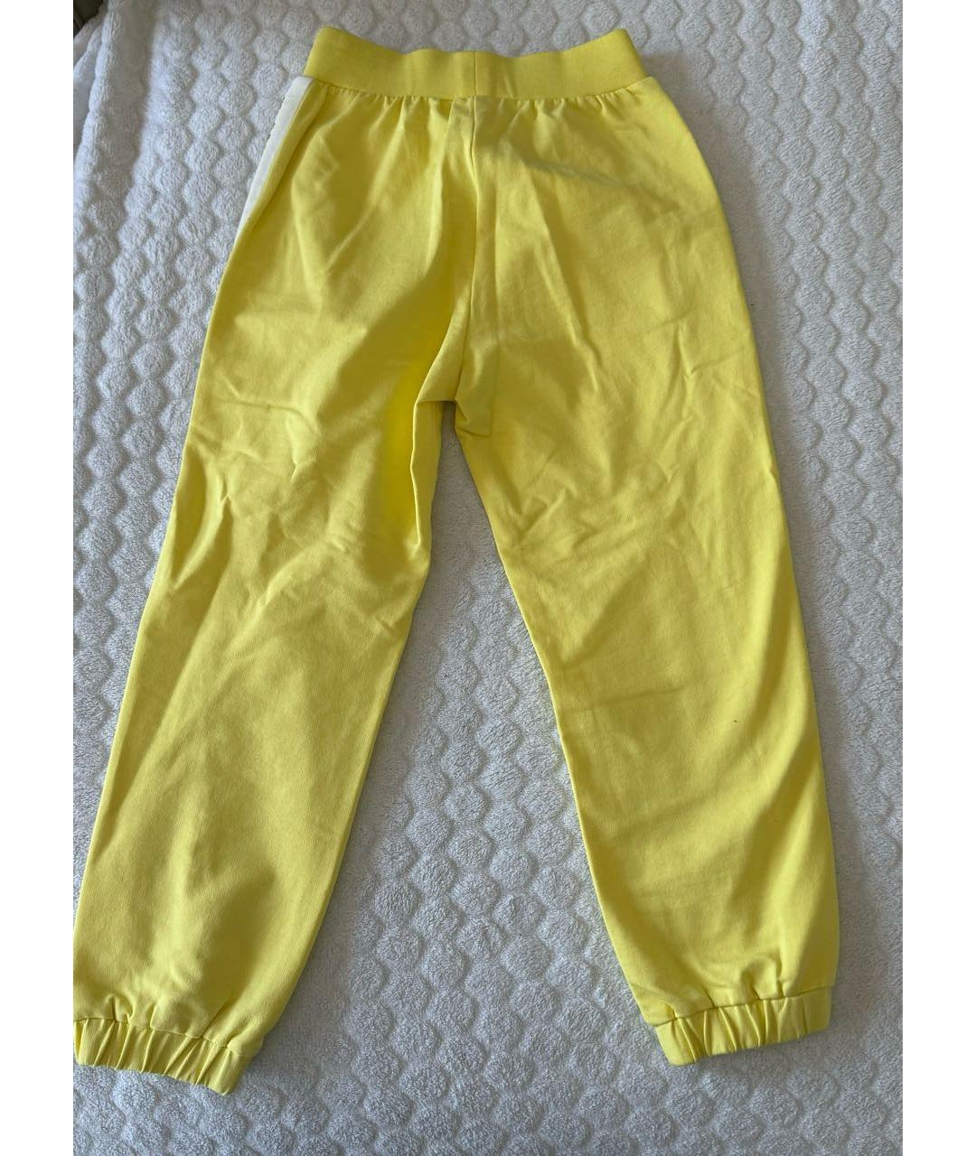 MONNALISA Желтые хлопковые брюки и шорты, фото 4