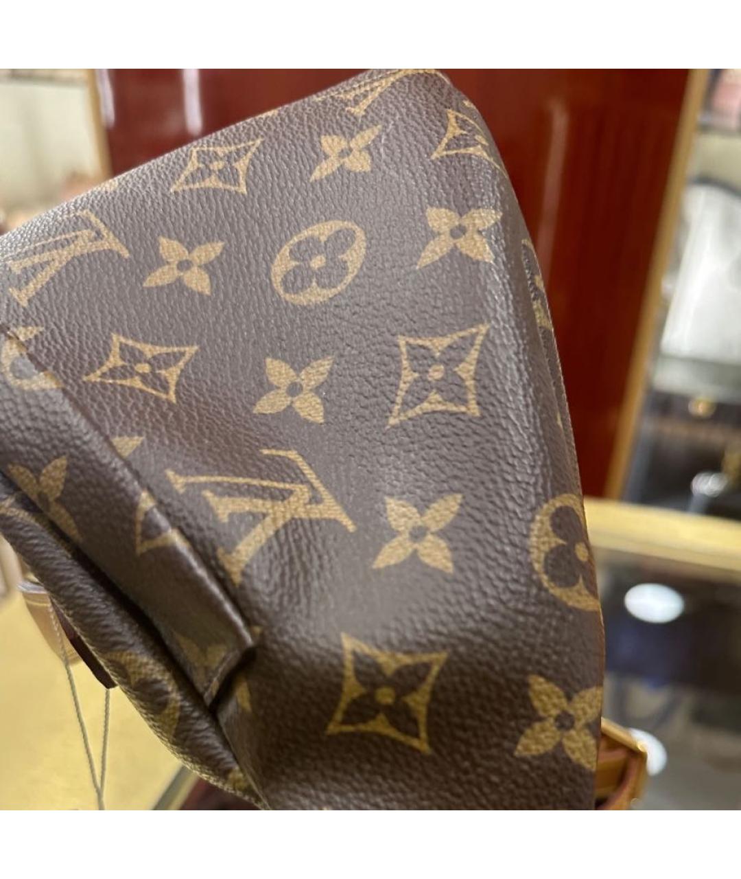 LOUIS VUITTON Коричневая поясная сумка, фото 2