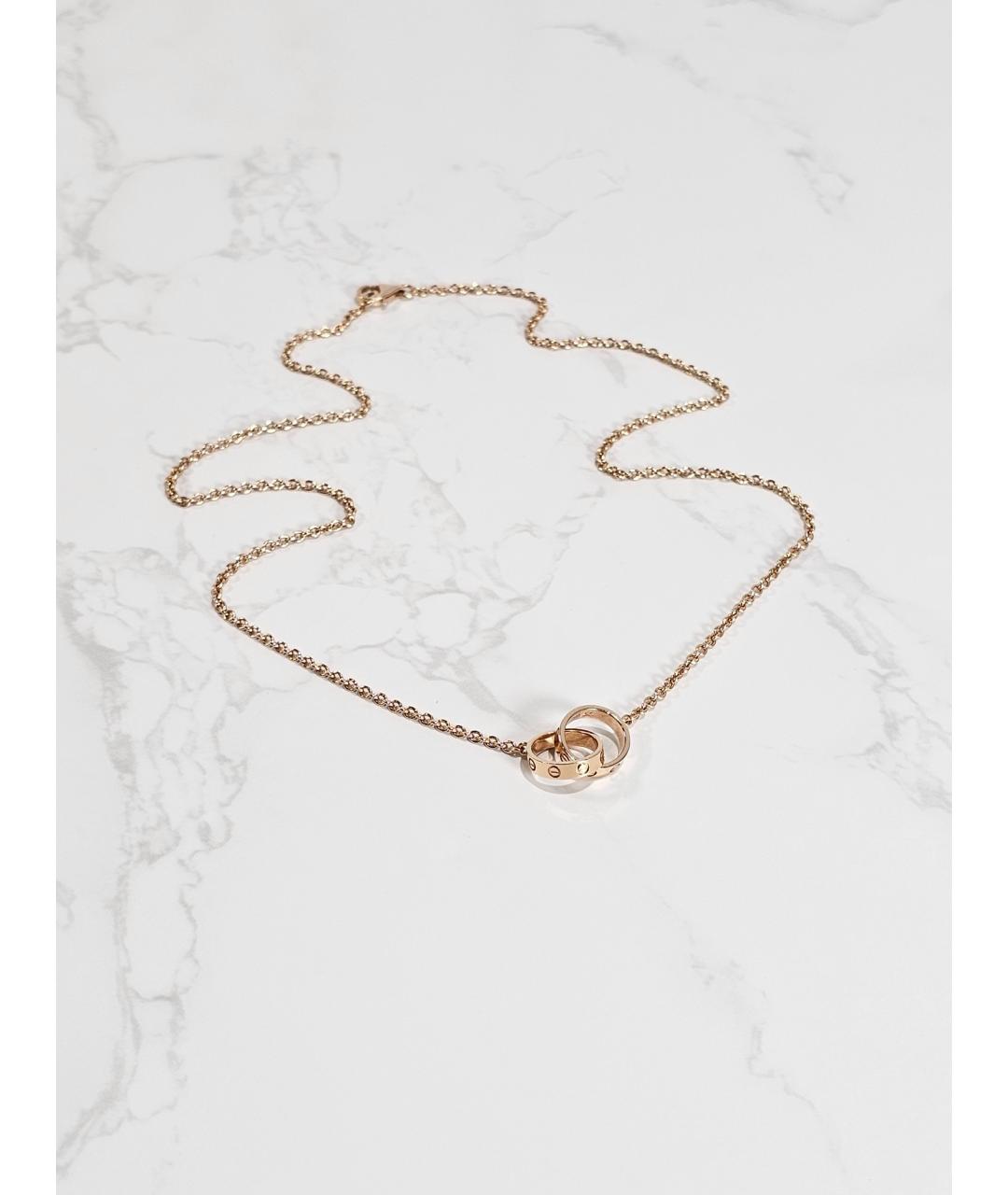 CARTIER Золотая подвеска из розового золота, фото 2