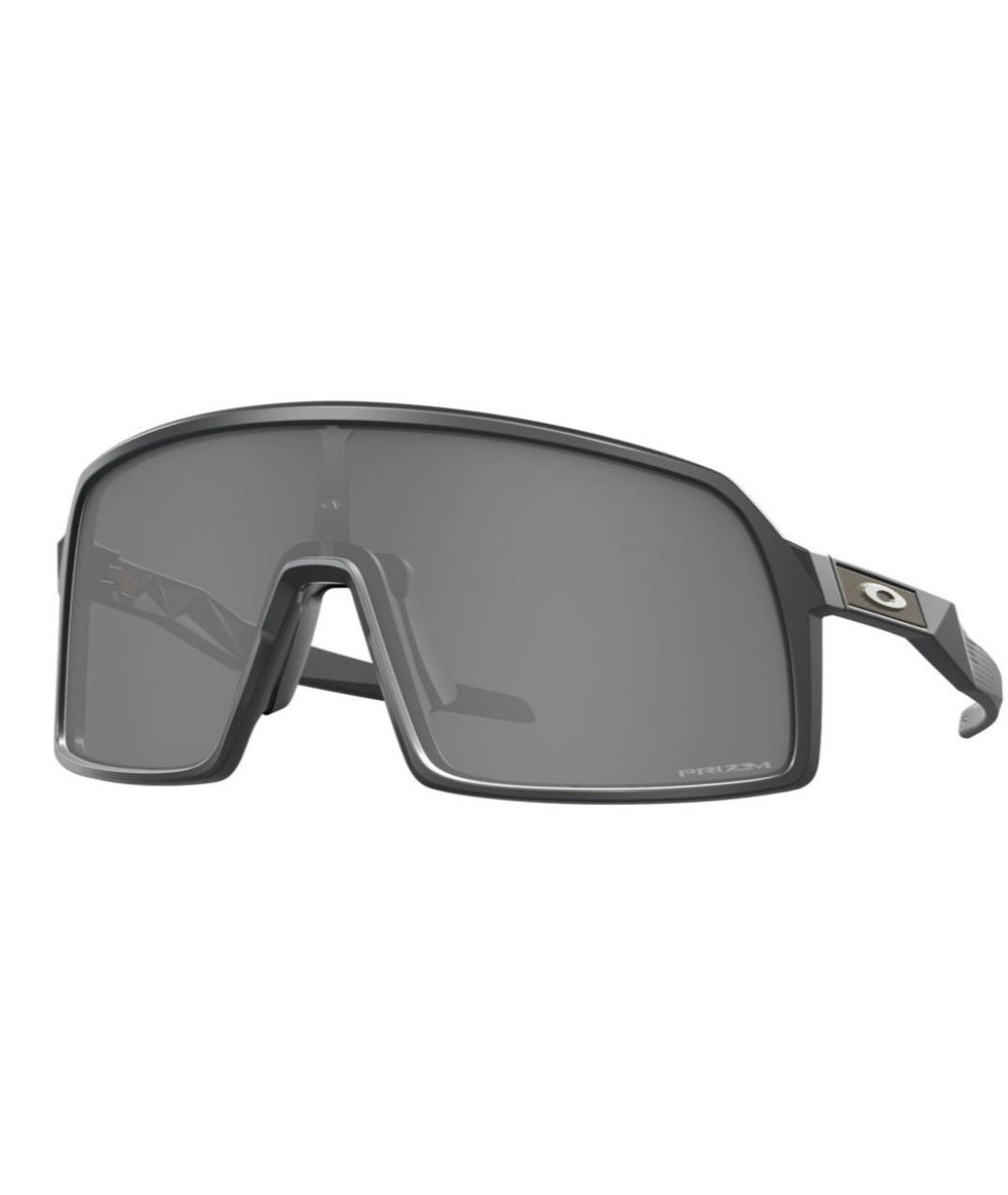OAKLEY Антрацитовые пластиковые солнцезащитные очки, фото 2