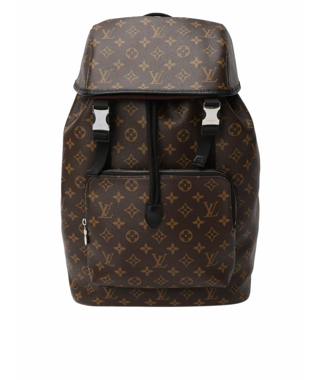 LOUIS VUITTON Коричневый рюкзак из искусственной кожи, фото 1