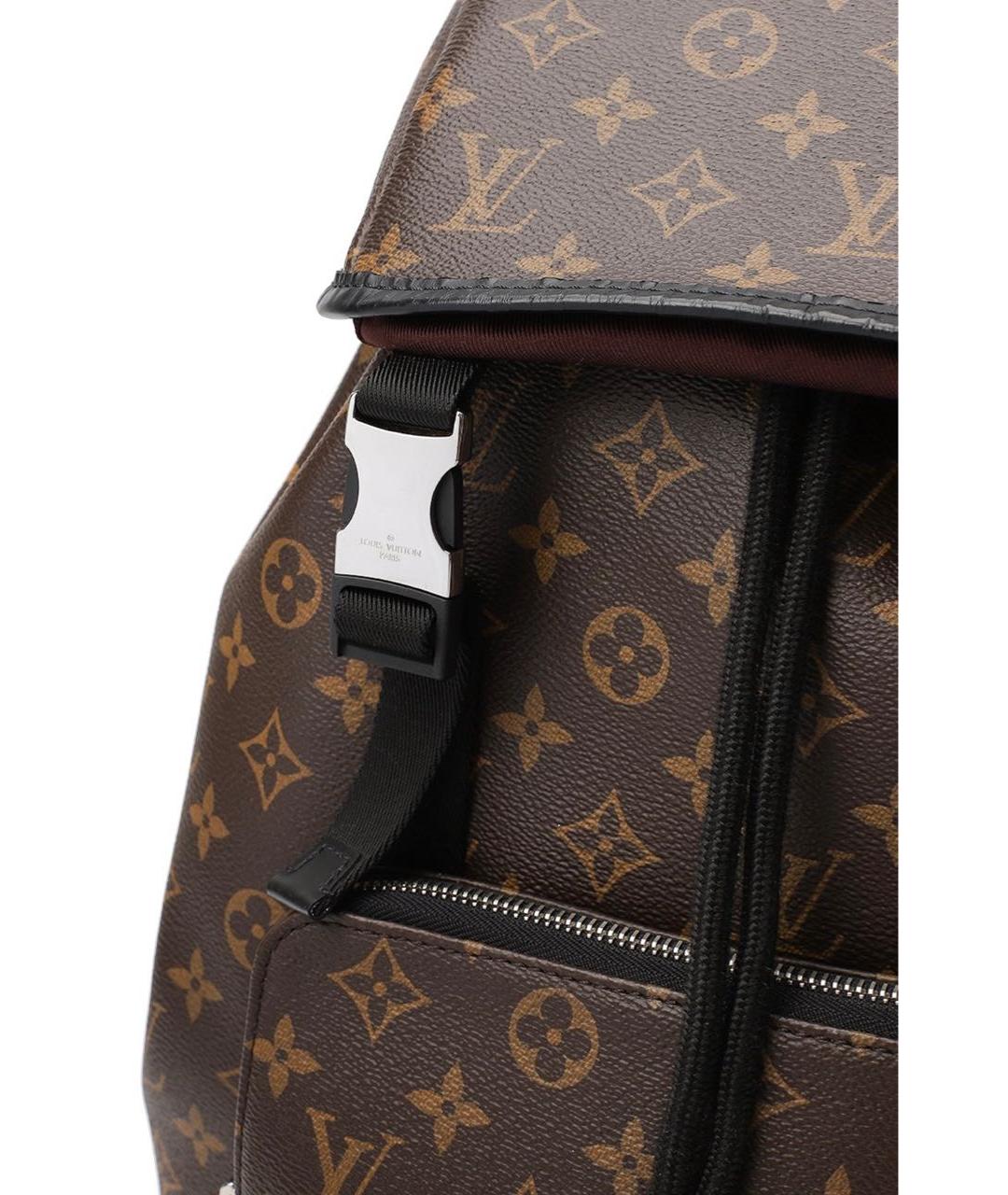 LOUIS VUITTON Коричневый рюкзак из искусственной кожи, фото 5