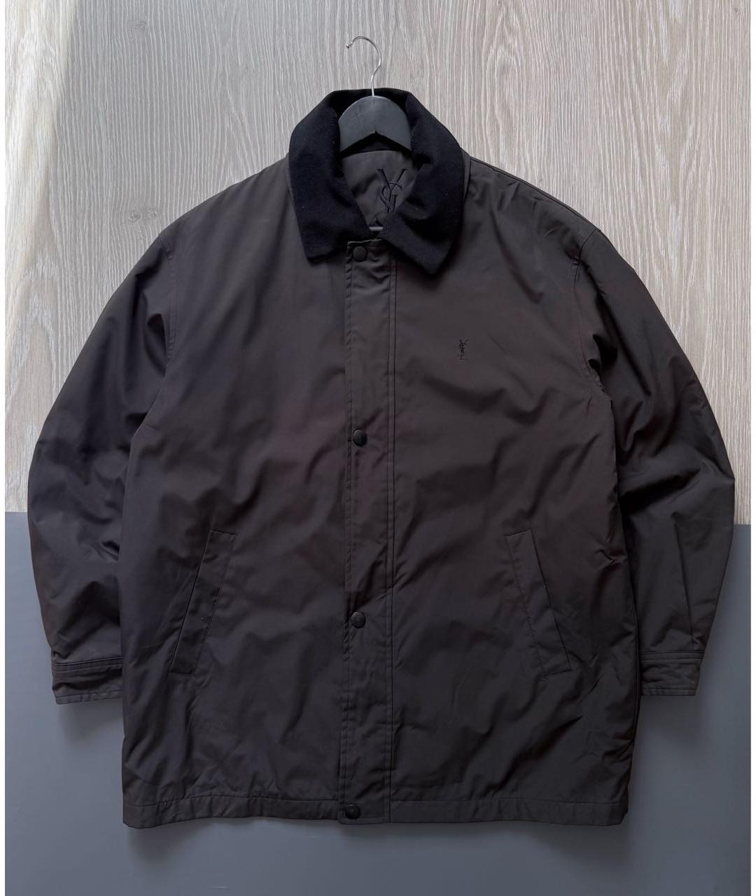 YVES SAINT LAURENT BEAUTY Коричневая полиэстеровая куртка, фото 9