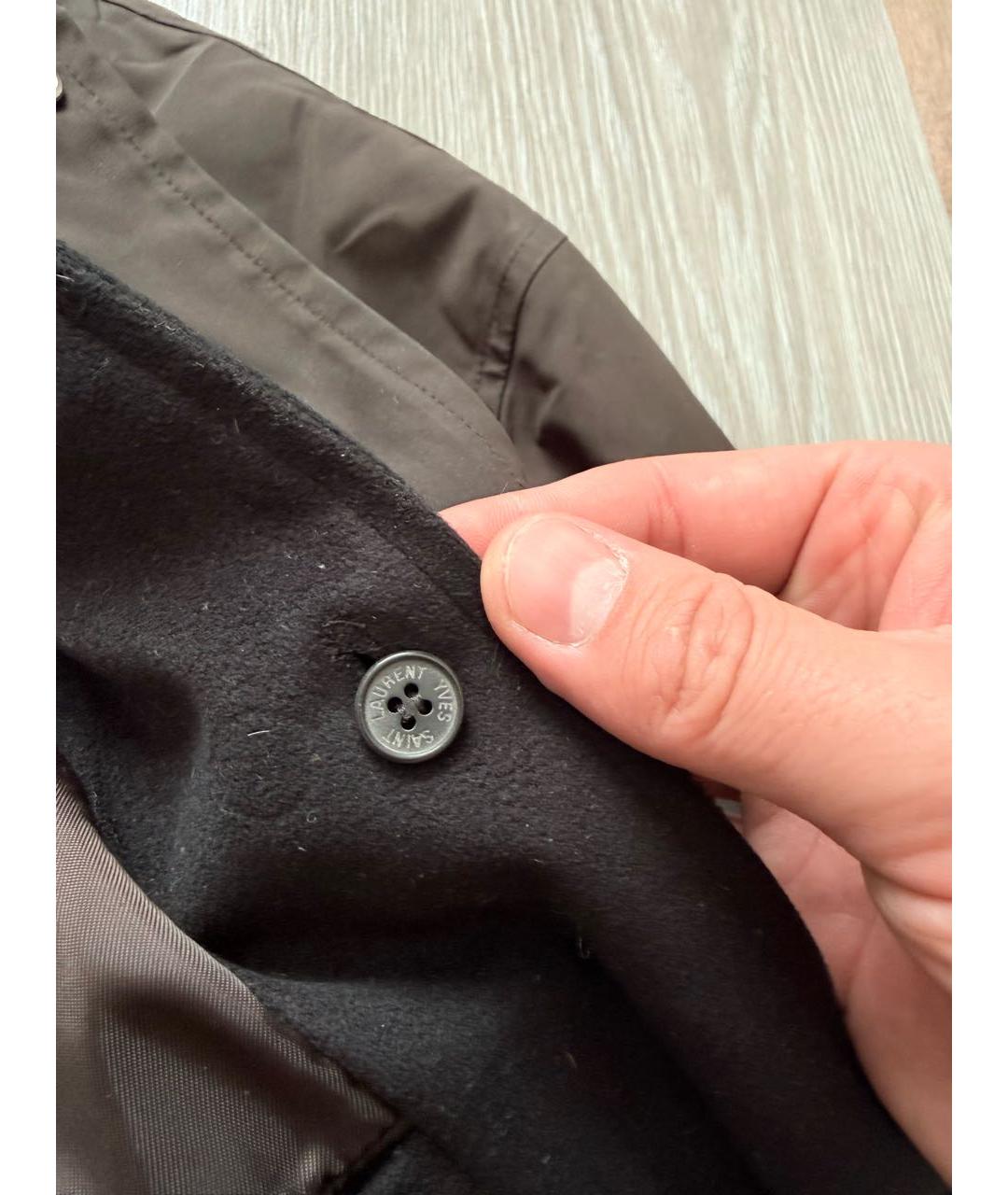 YVES SAINT LAURENT BEAUTY Коричневая полиэстеровая куртка, фото 5