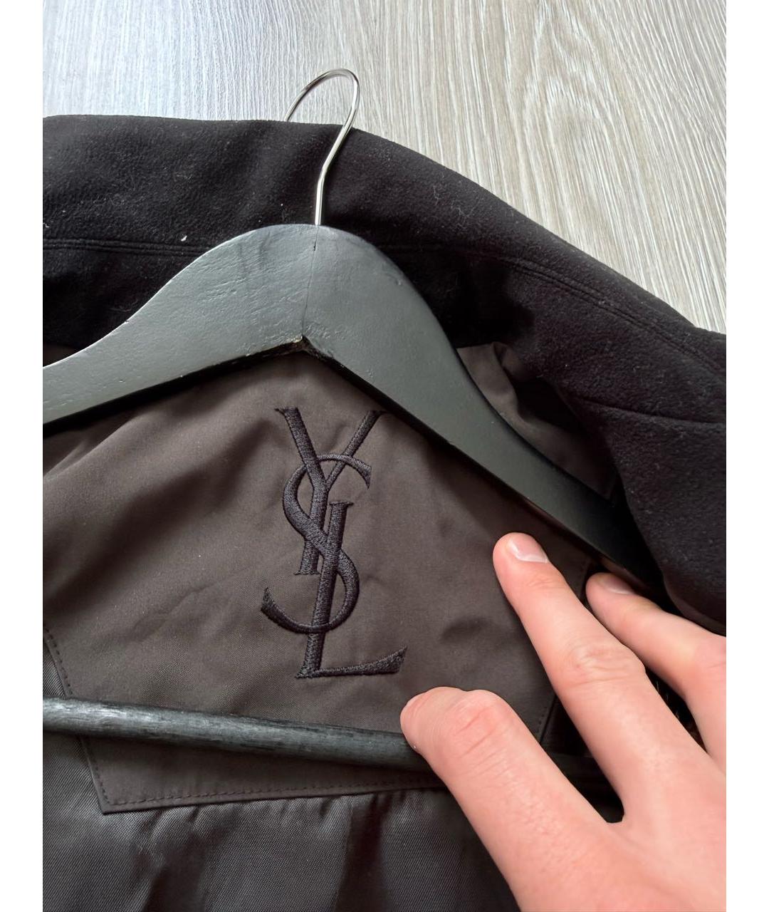 YVES SAINT LAURENT BEAUTY Коричневая полиэстеровая куртка, фото 7