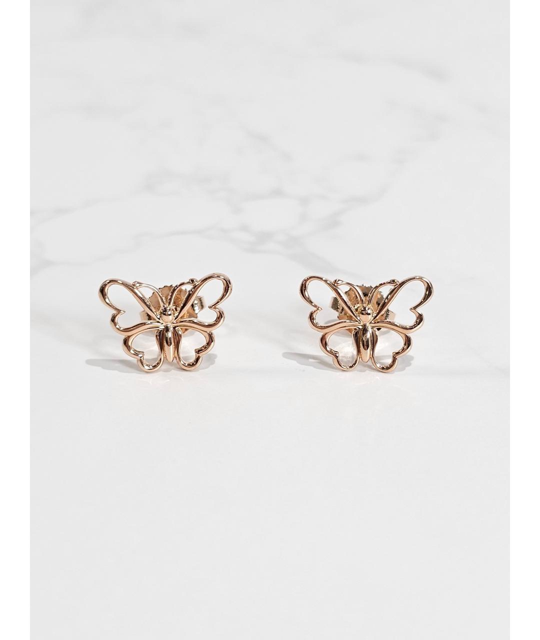 TIFFANY&CO Золотые серьги из розового золота, фото 2
