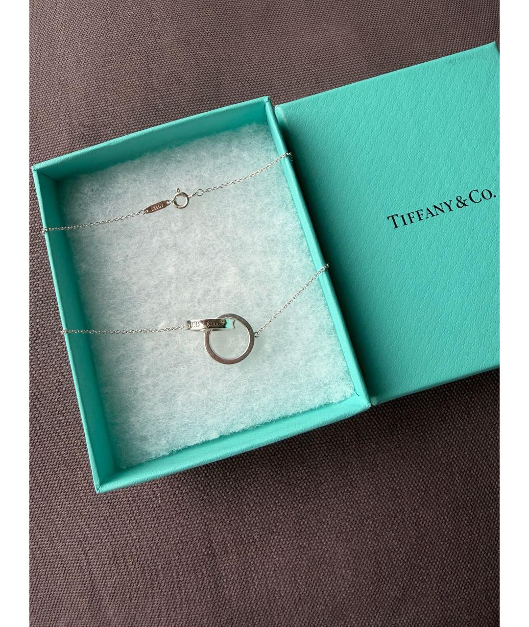 TIFFANY&CO Серебряное серебряное колье, фото 4