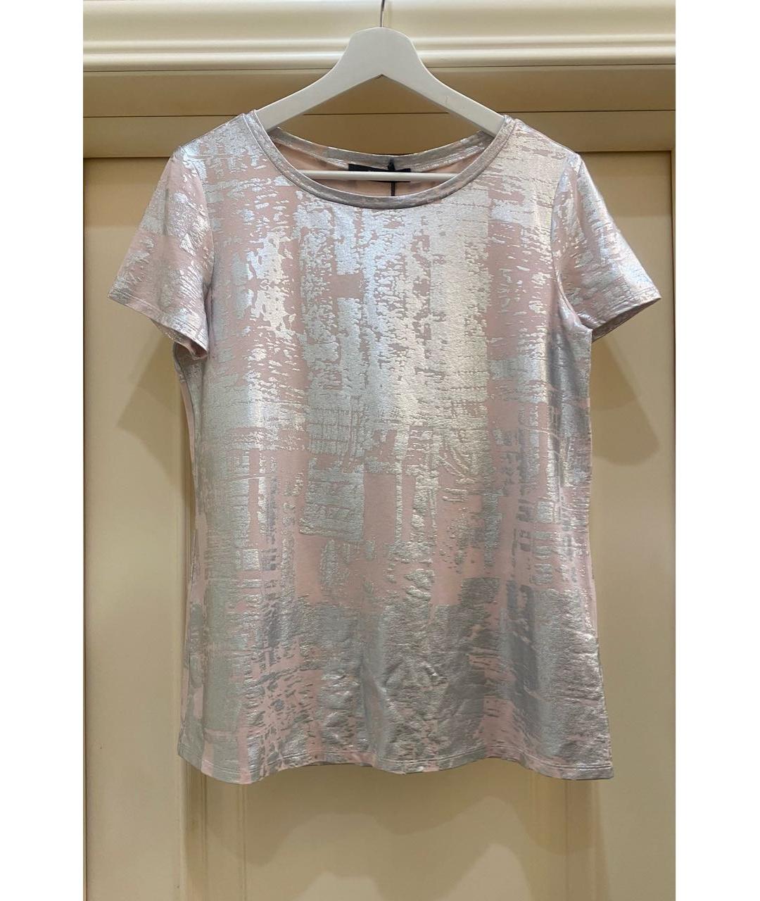 WEEKEND MAX MARA Розовая футболка, фото 6