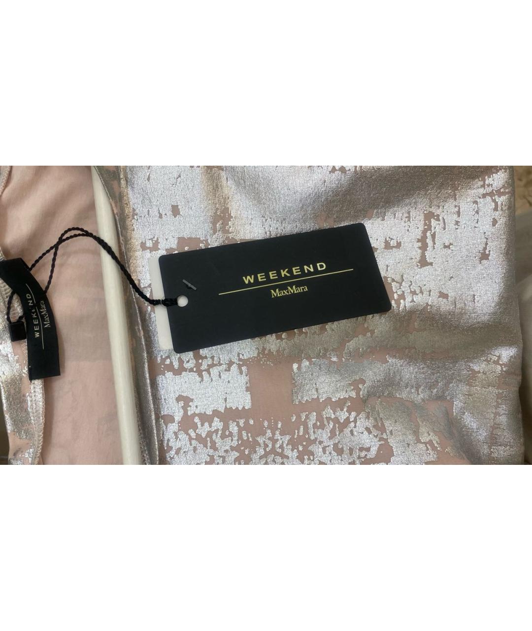 WEEKEND MAX MARA Розовая футболка, фото 3