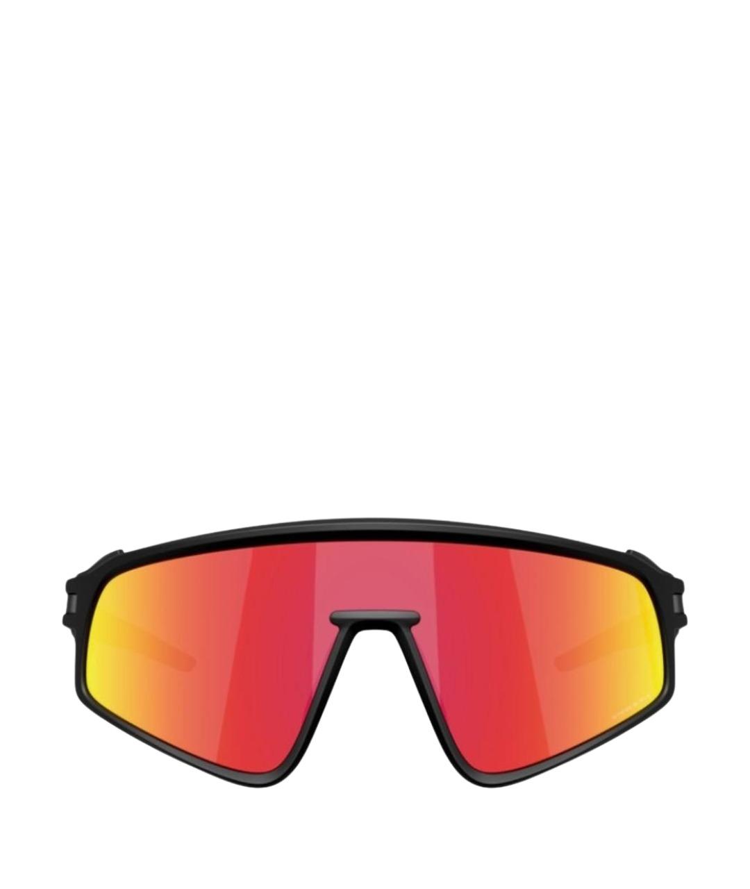 OAKLEY Черные пластиковые солнцезащитные очки, фото 1