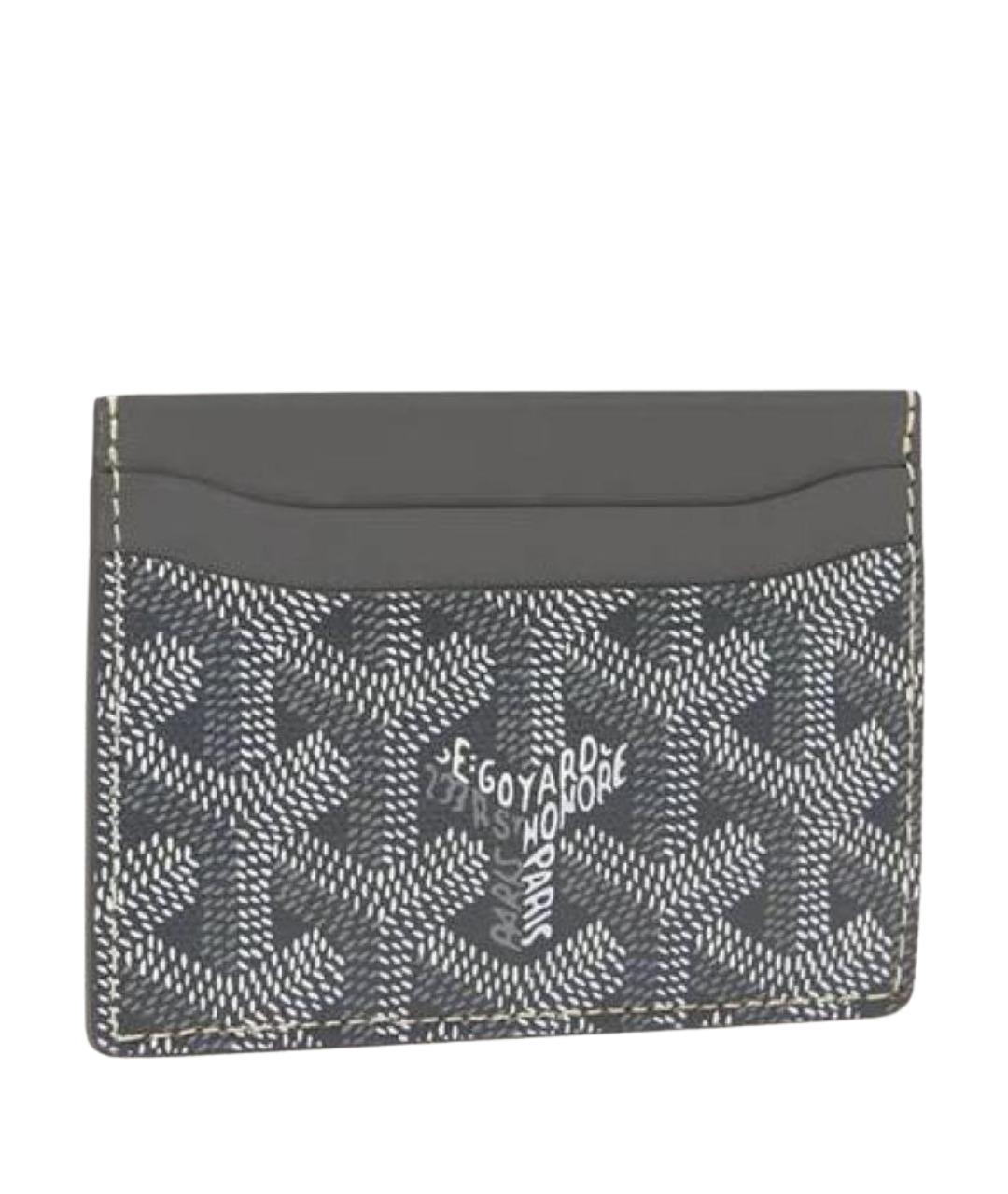 GOYARD Антрацитовый кардхолдер, фото 1