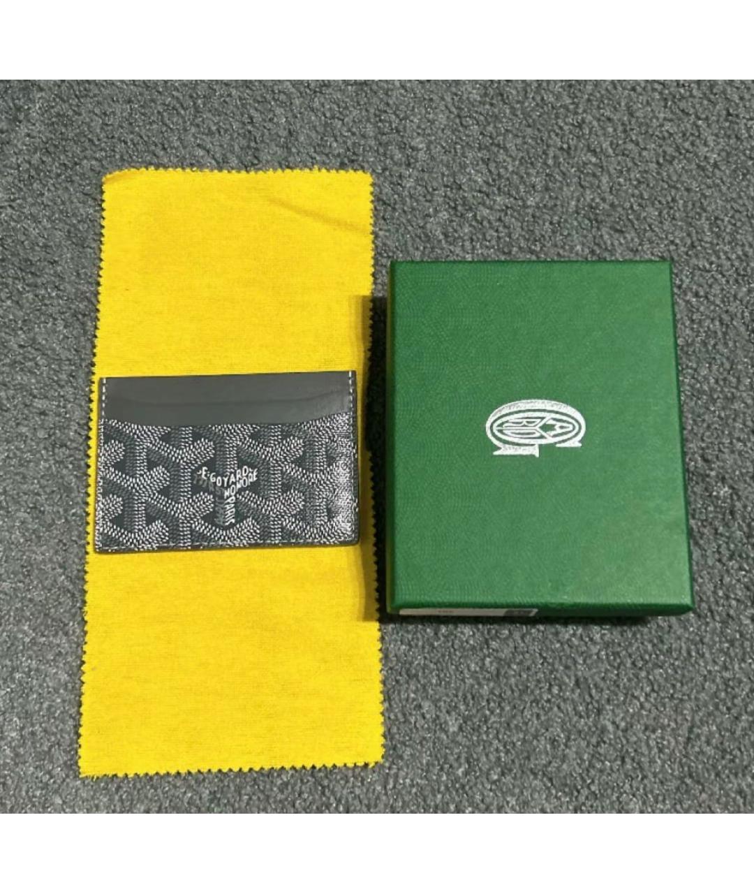 GOYARD Антрацитовый кардхолдер, фото 4