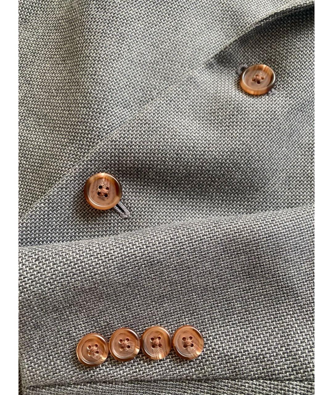 POLO RALPH LAUREN Серый вискозный пиджак, фото 4