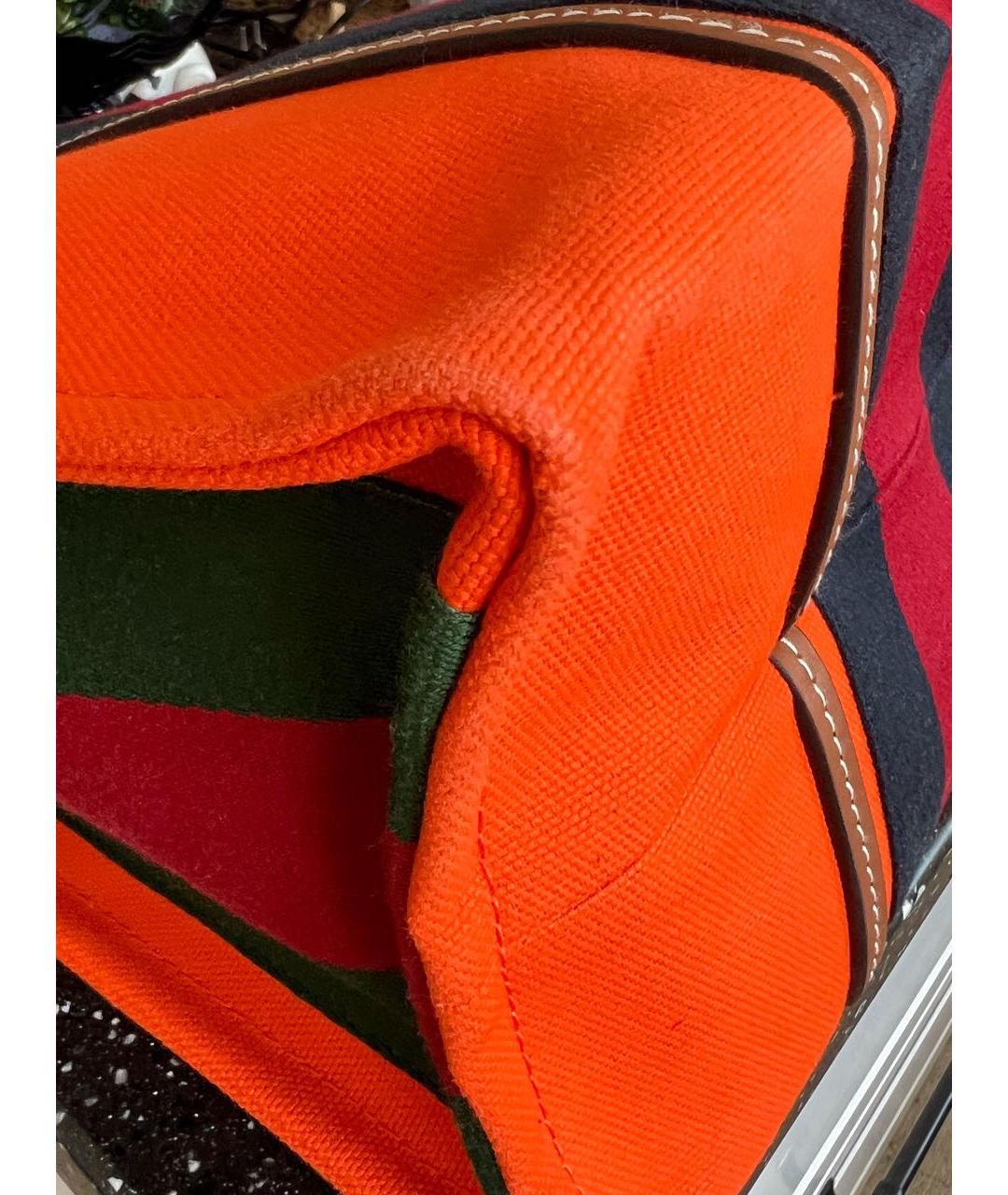 GUCCI Оранжевая сумка тоут, фото 7