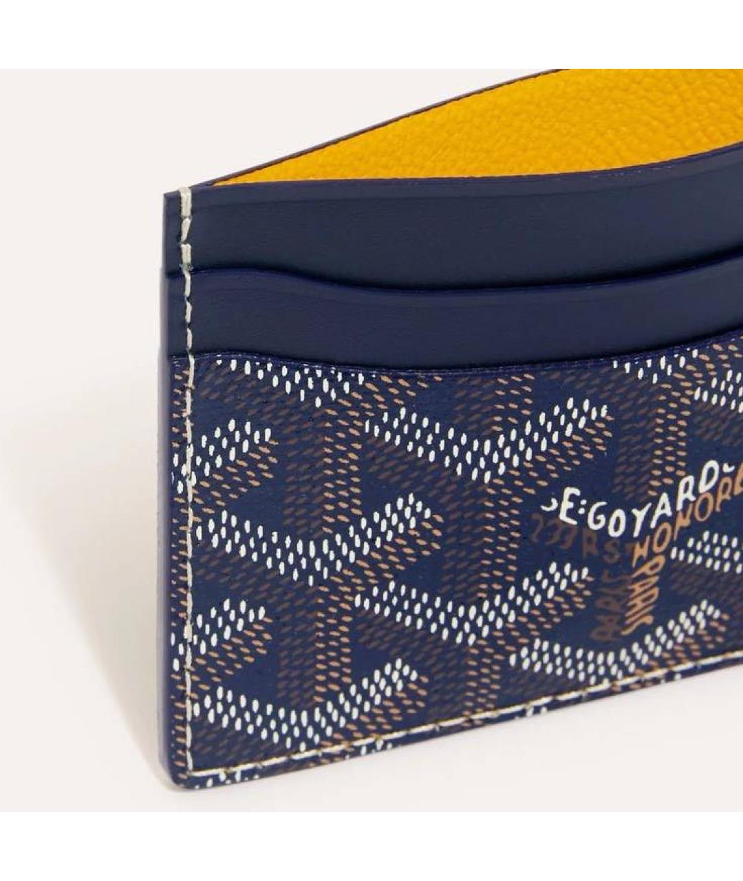 GOYARD Темно-синий кардхолдер, фото 3
