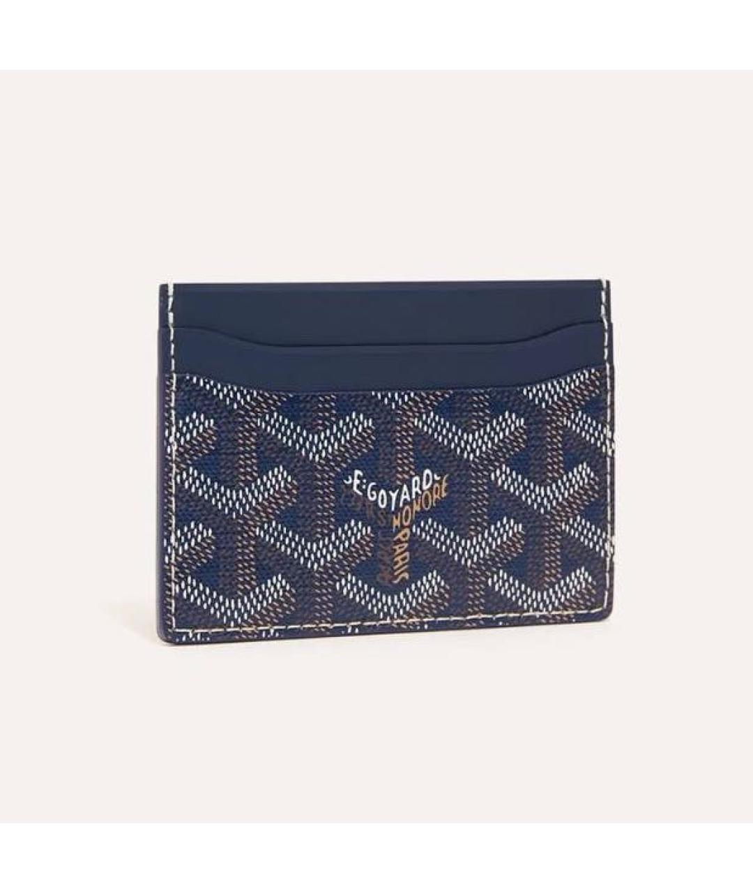 GOYARD Темно-синий кардхолдер, фото 5