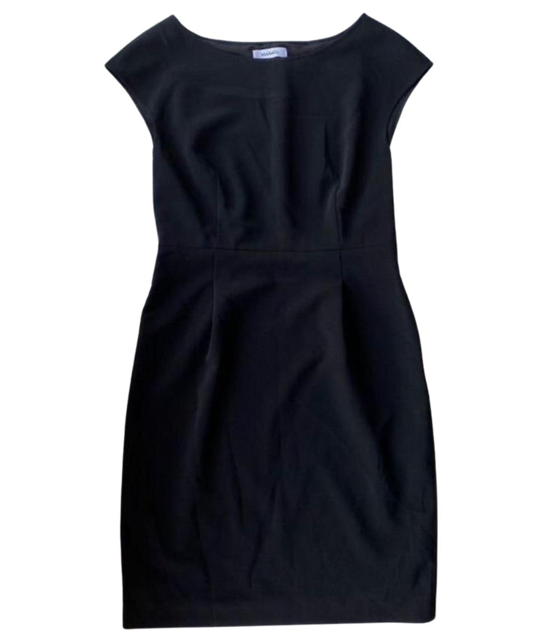 MAX&CO Темно-синее полиэстеровое повседневное платье, фото 1