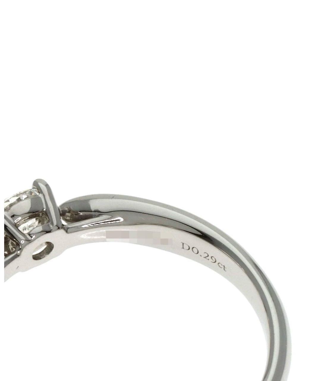 TIFFANY&CO Серебряное платиновое кольцо, фото 3