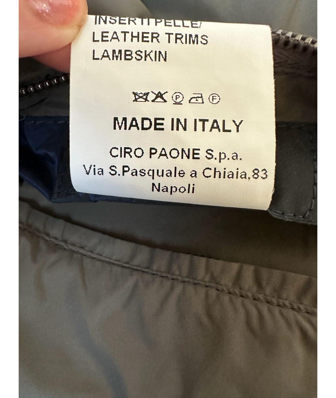 KITON Зеленая полиамидовая куртка, фото 8