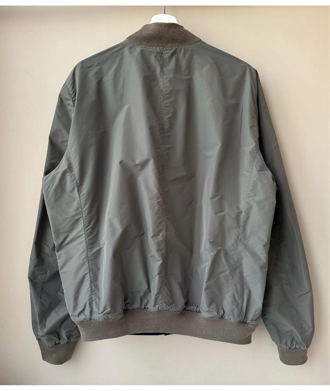 KITON Зеленая полиамидовая куртка, фото 3