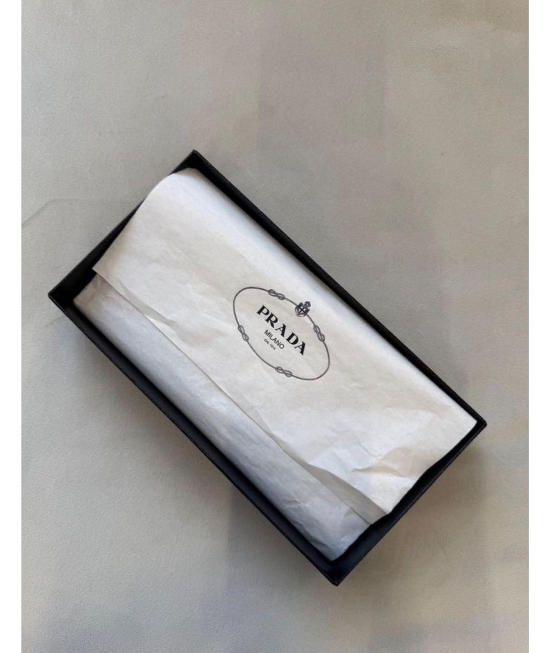 PRADA Синий кожаный кошелек, фото 6