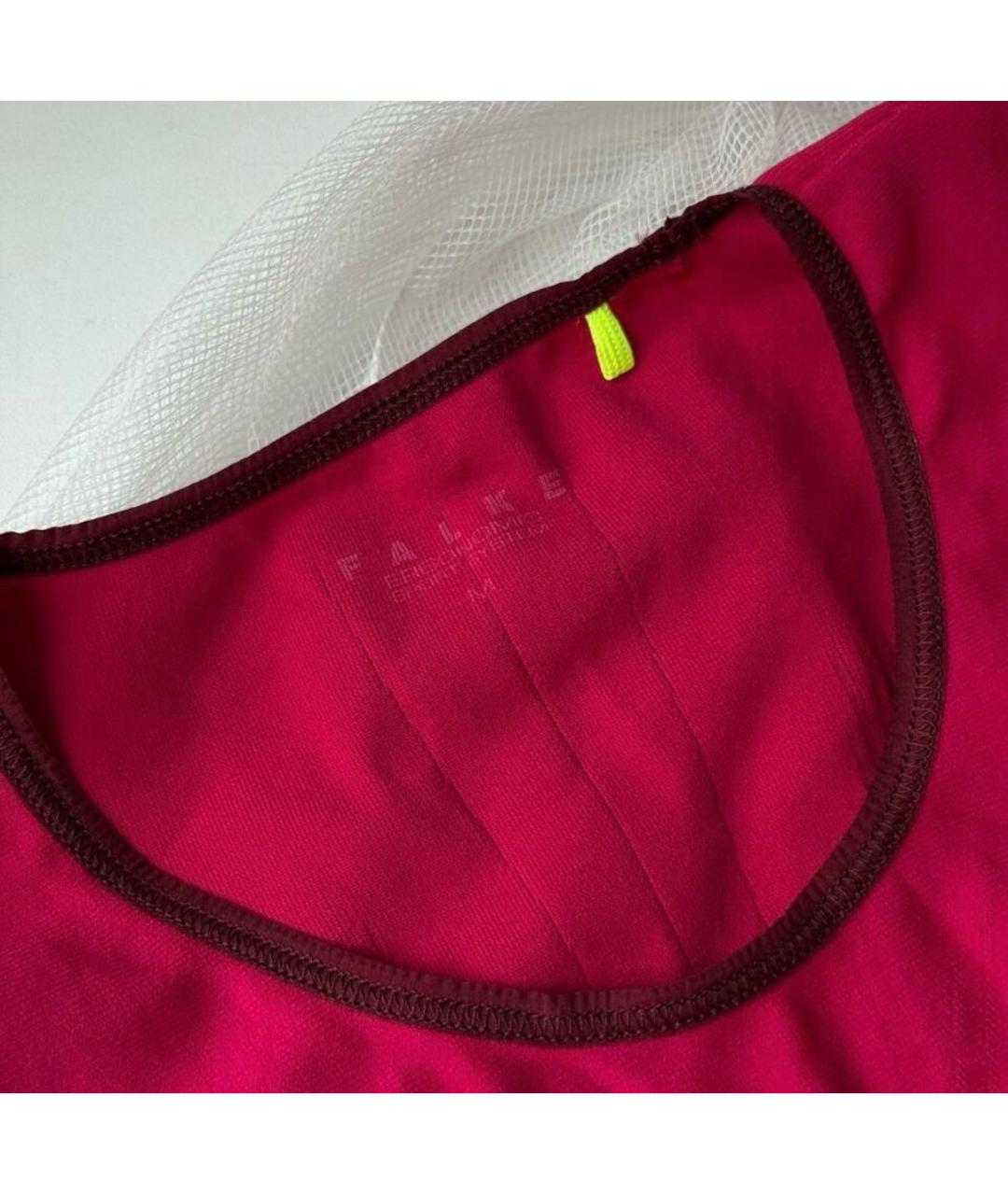 FALKE Розовая полиамидовая майка, фото 4