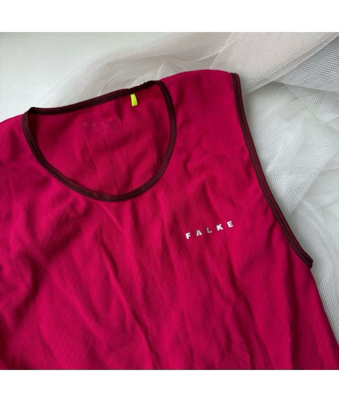 FALKE Розовая полиамидовая майка, фото 2