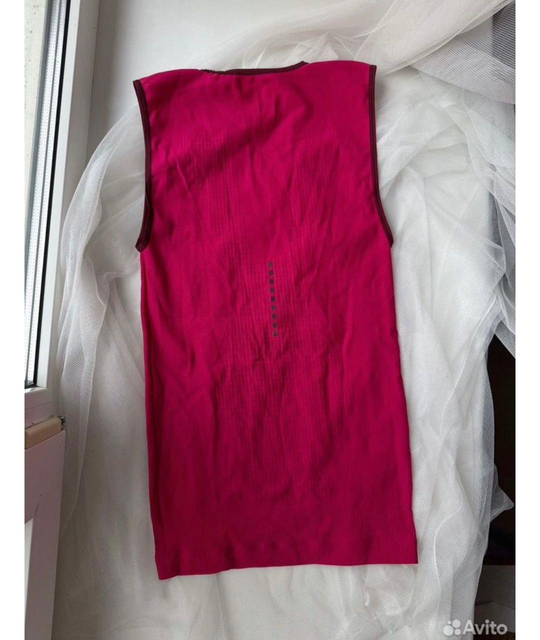 FALKE Розовая полиамидовая майка, фото 3