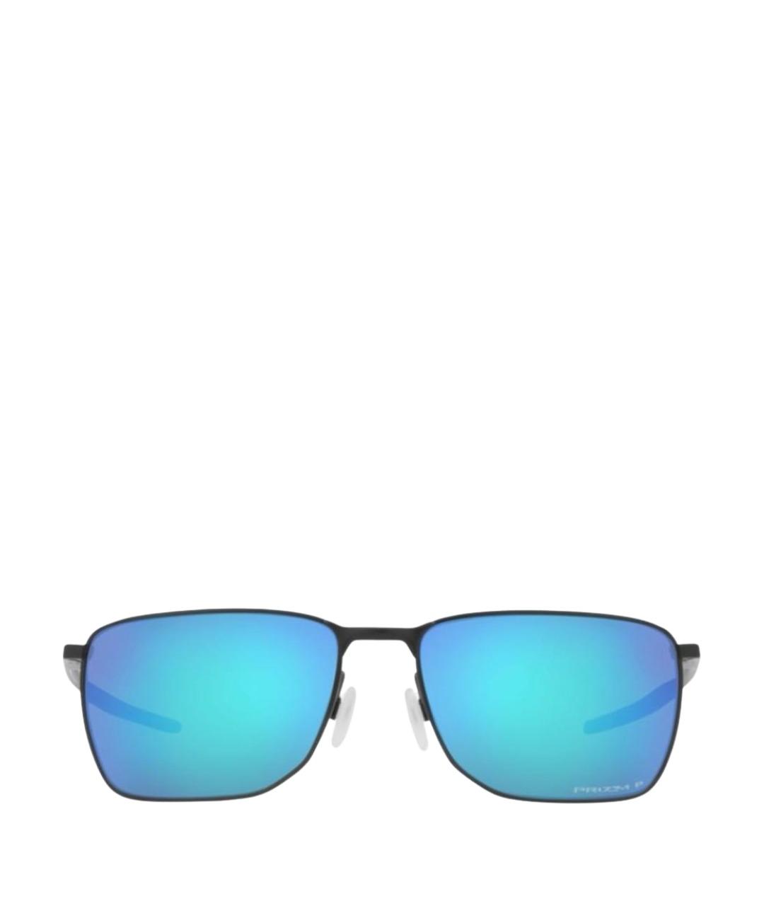 OAKLEY Черные металлические солнцезащитные очки, фото 1