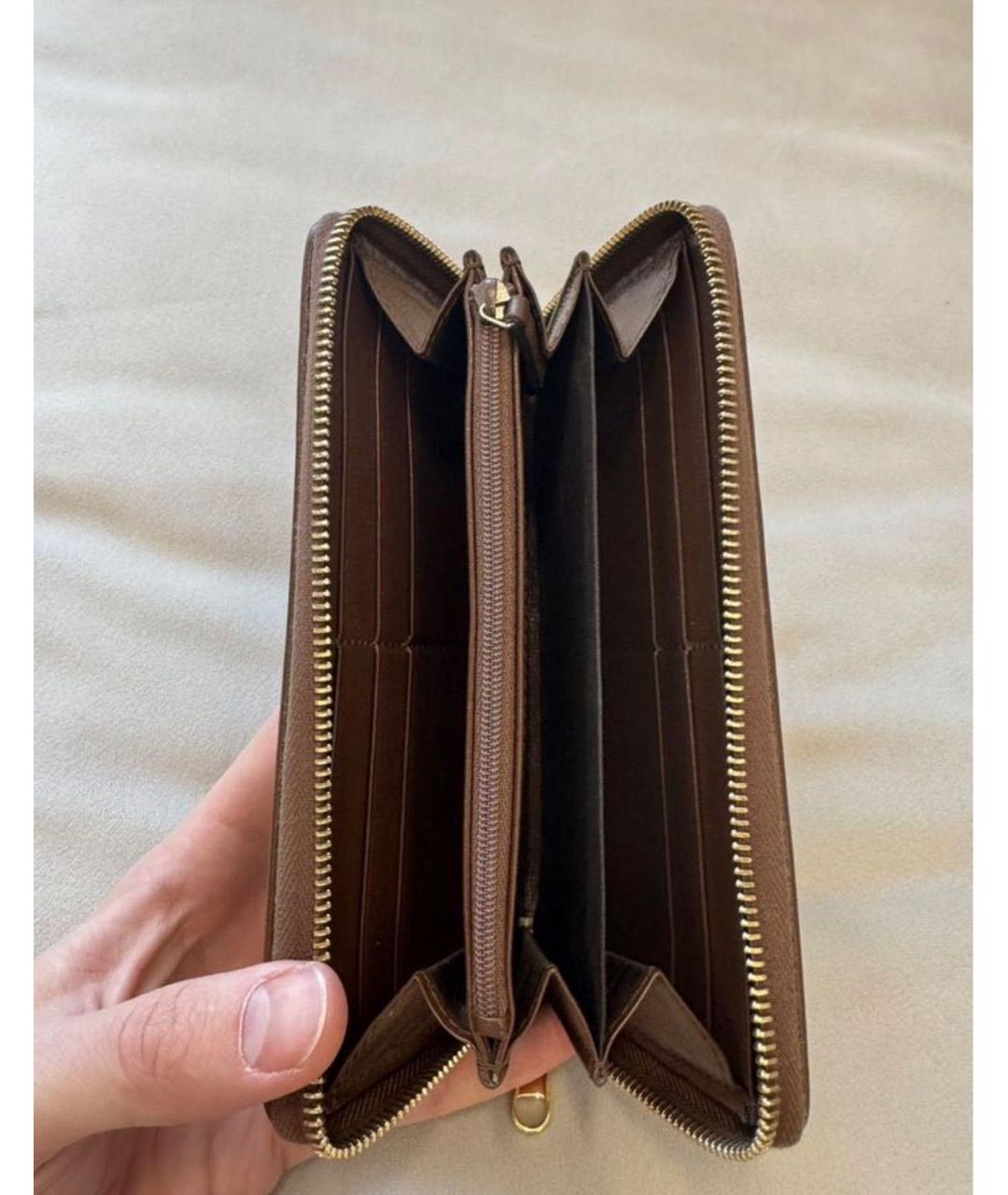 GUCCI Коричневый кошелек, фото 3