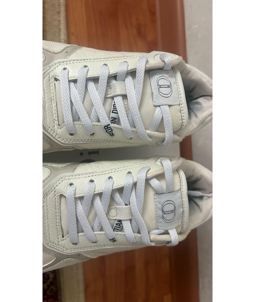 CHRISTIAN DIOR Белые кожаные кеды, фото 7