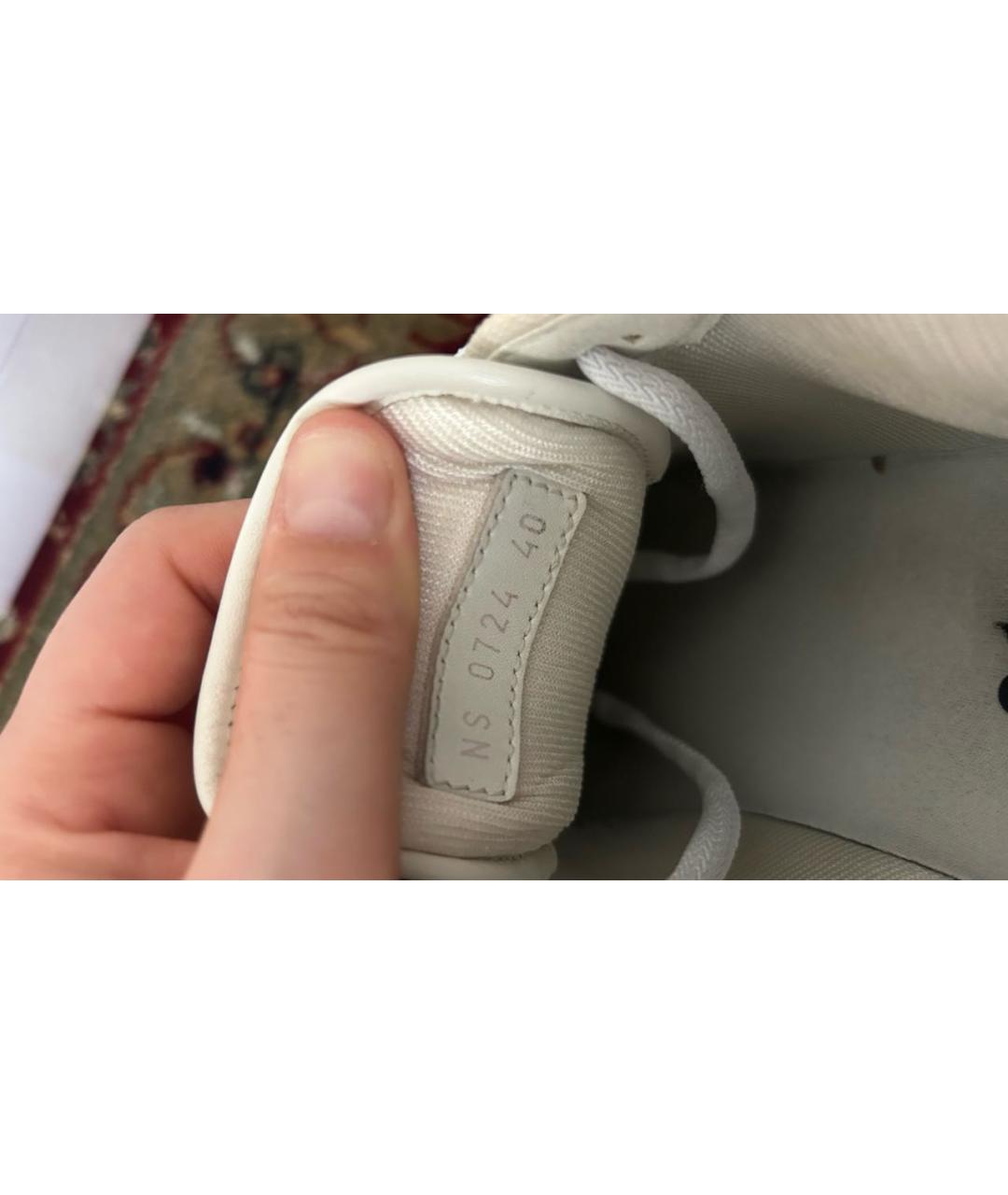 CHRISTIAN DIOR Белые кожаные кеды, фото 6