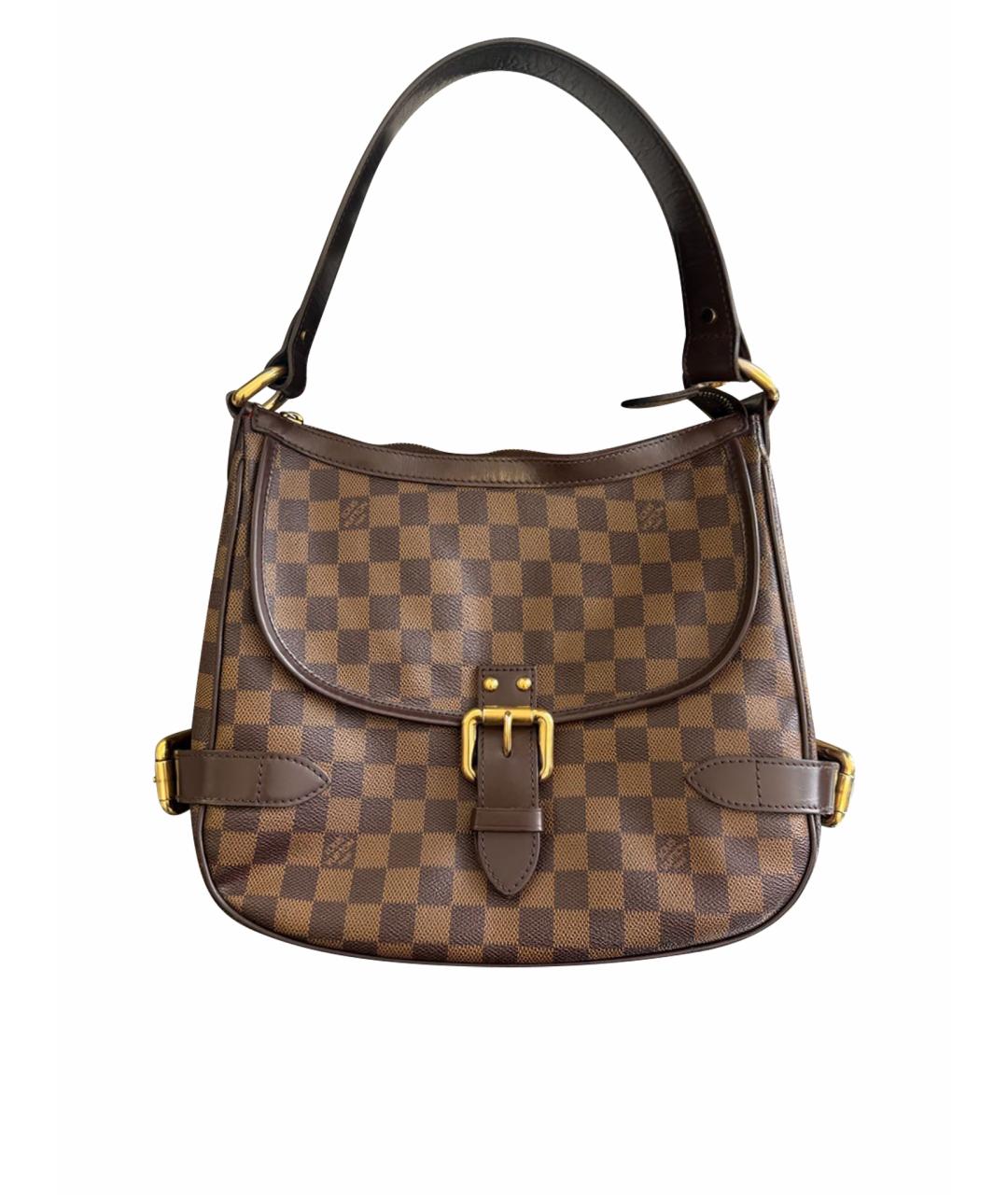 LOUIS VUITTON Коричневая сумка через плечо, фото 1