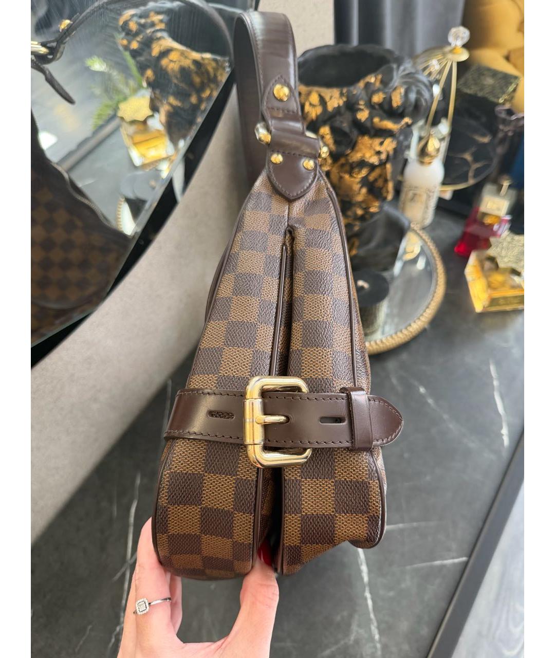 LOUIS VUITTON Коричневая сумка через плечо, фото 5