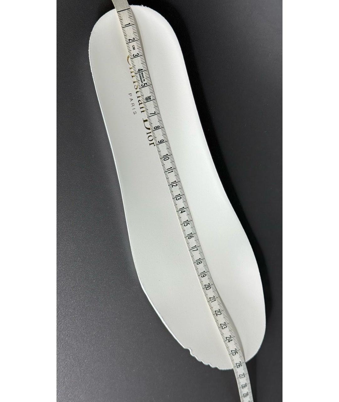 CHRISTIAN DIOR Белые кожаные кеды, фото 7