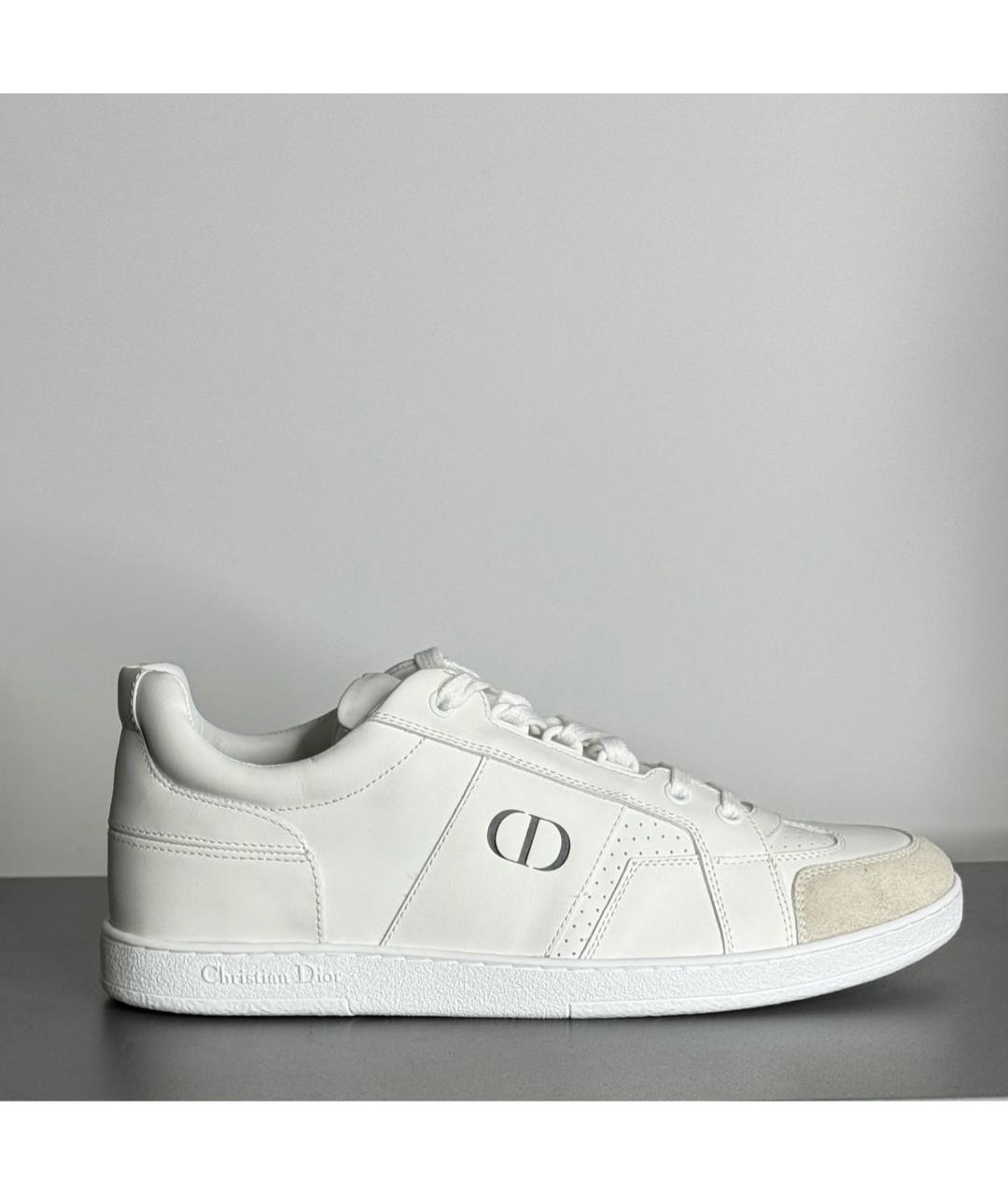 CHRISTIAN DIOR Белые кожаные кеды, фото 9