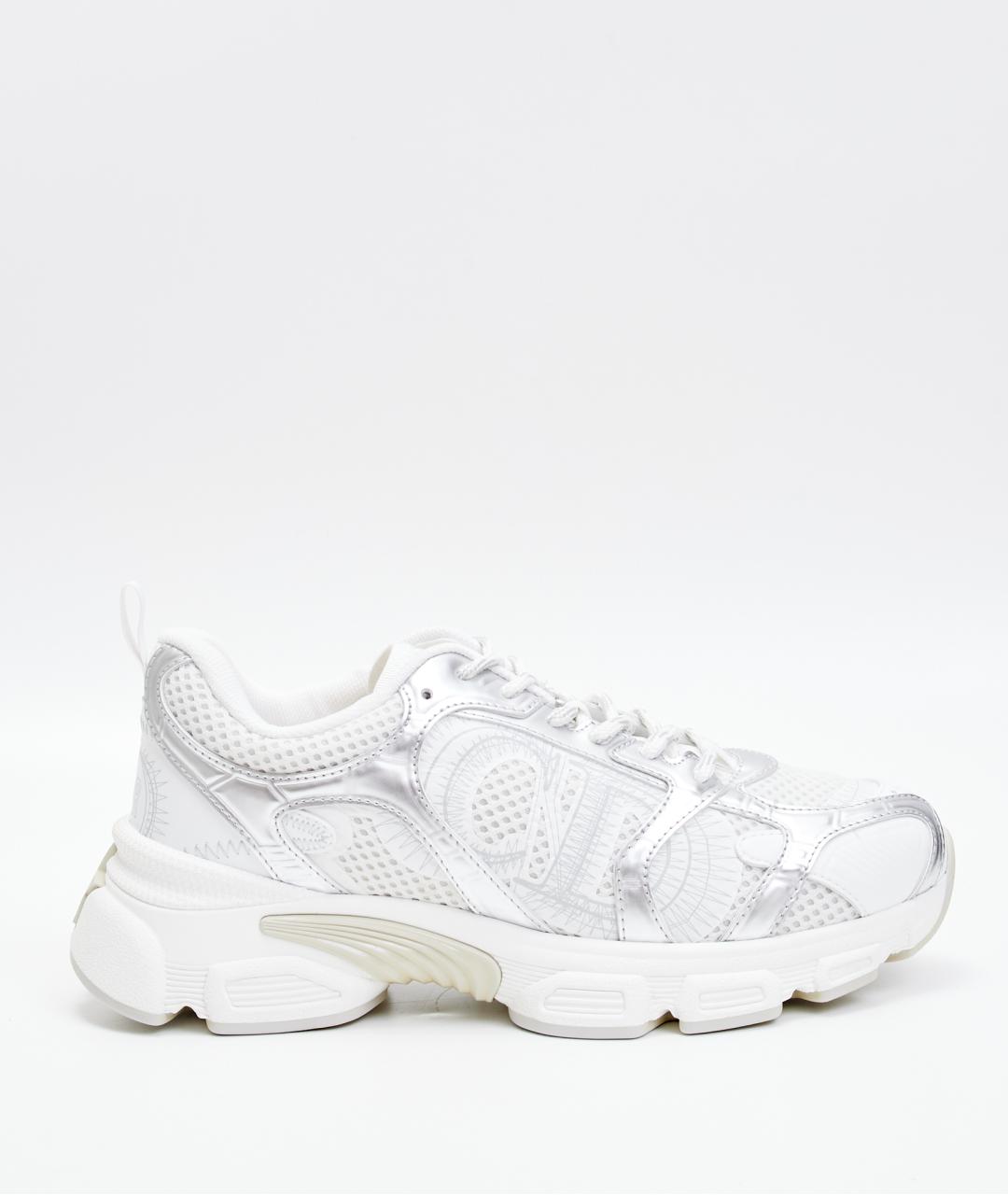 CHRISTIAN DIOR Белые текстильные кроссовки, фото 9