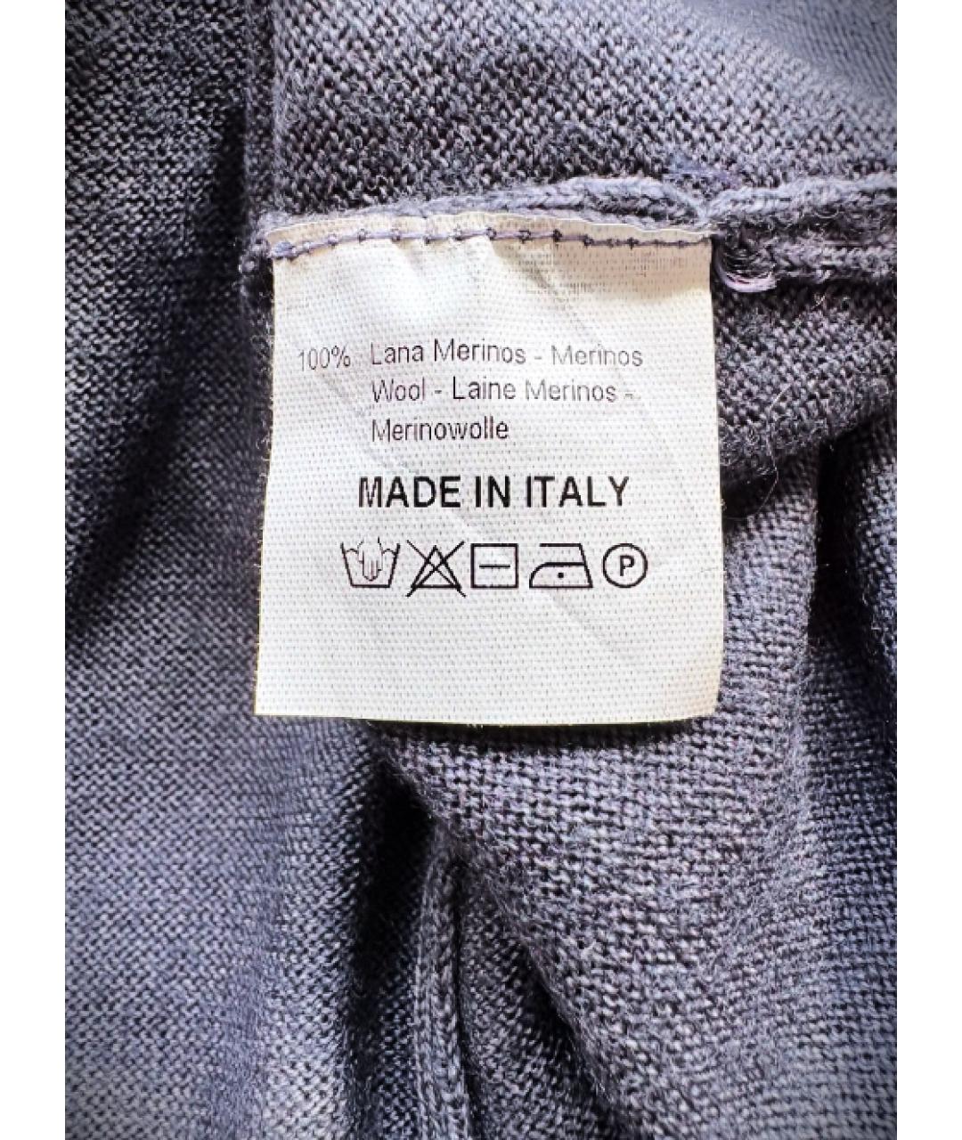 PANICALE Серый шерстяной джемпер / свитер, фото 7