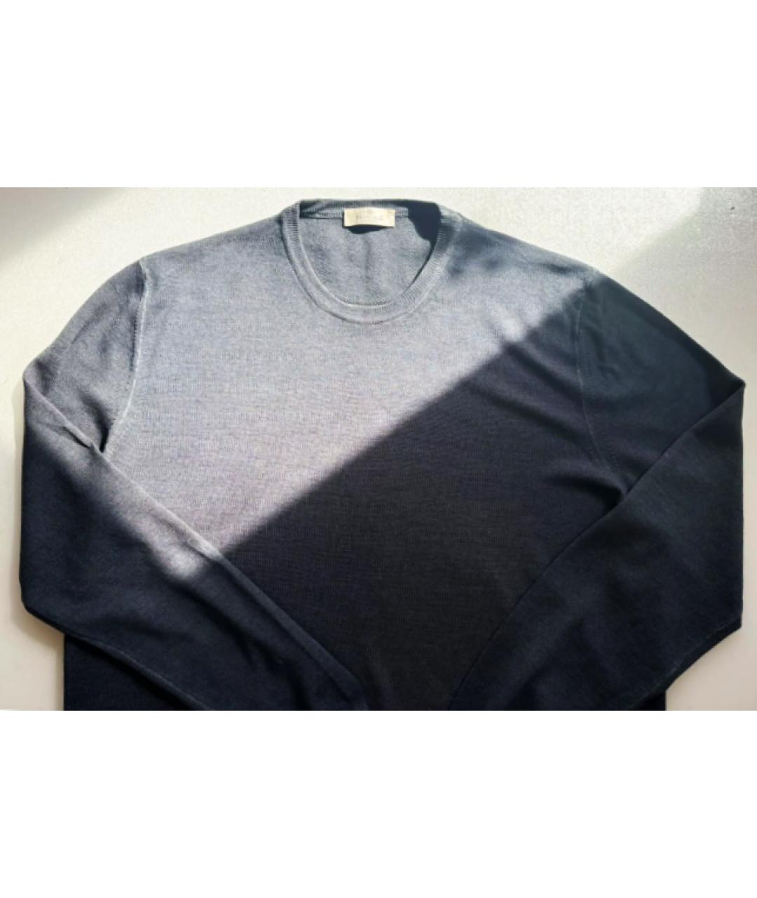 PANICALE Серый шерстяной джемпер / свитер, фото 5