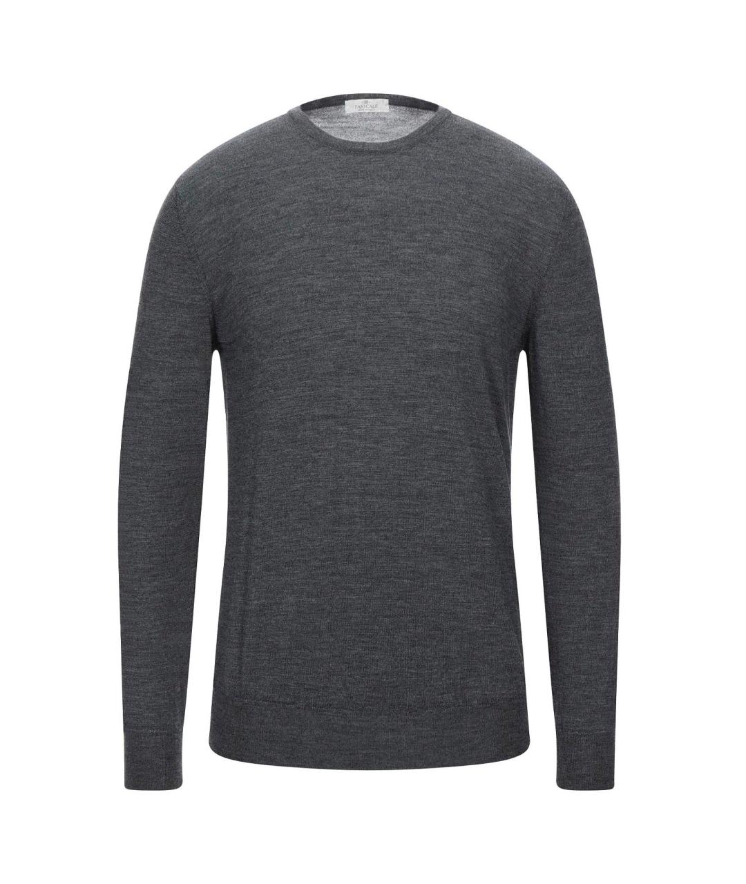 PANICALE Серый шерстяной джемпер / свитер, фото 1