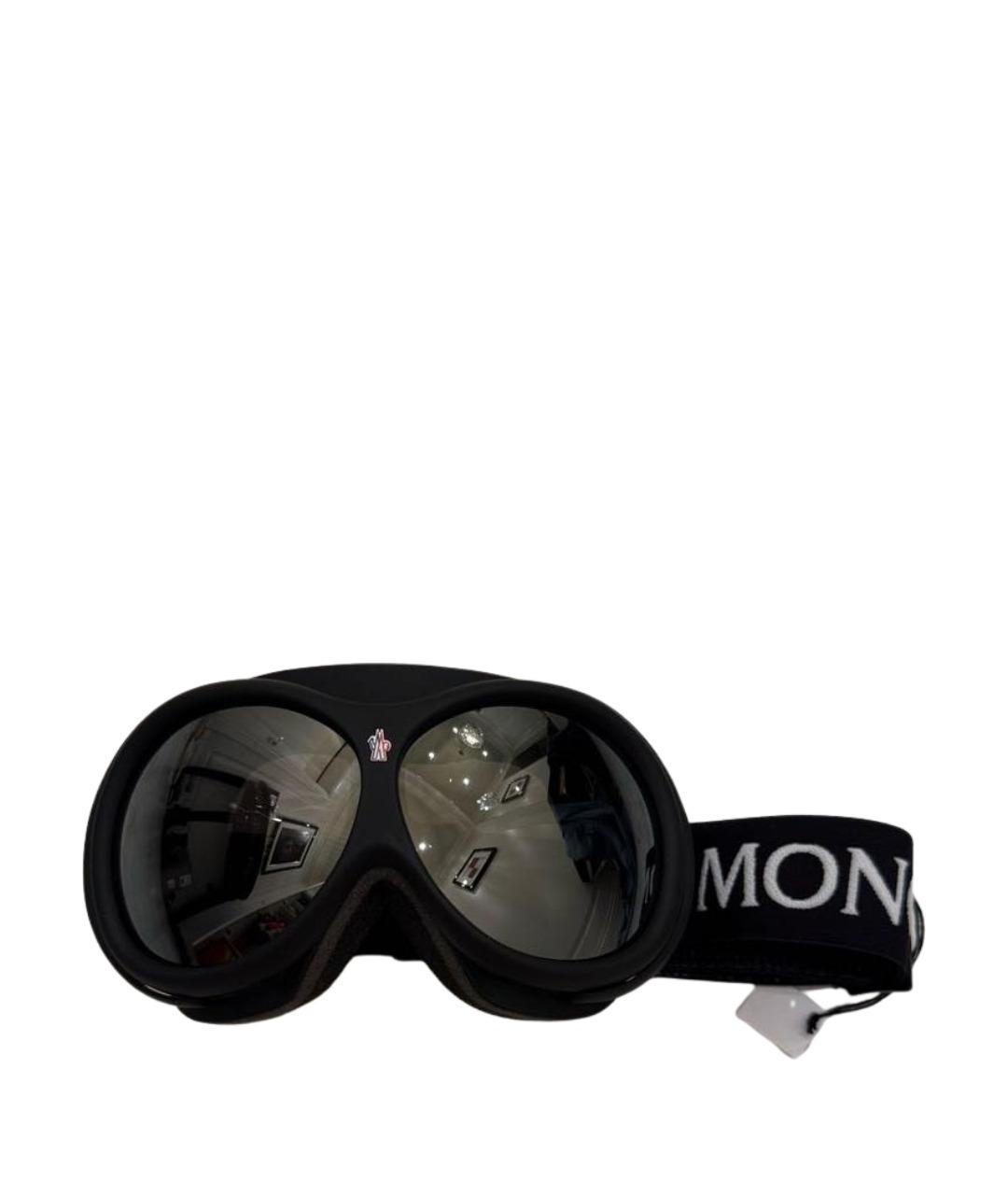 MONCLER Черные солнцезащитные очки, фото 1