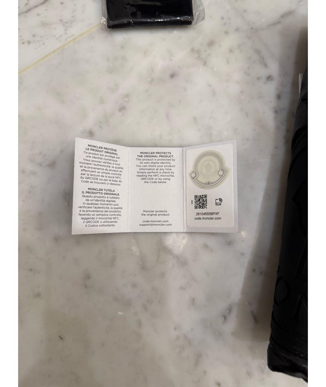 MONCLER Черные солнцезащитные очки, фото 4