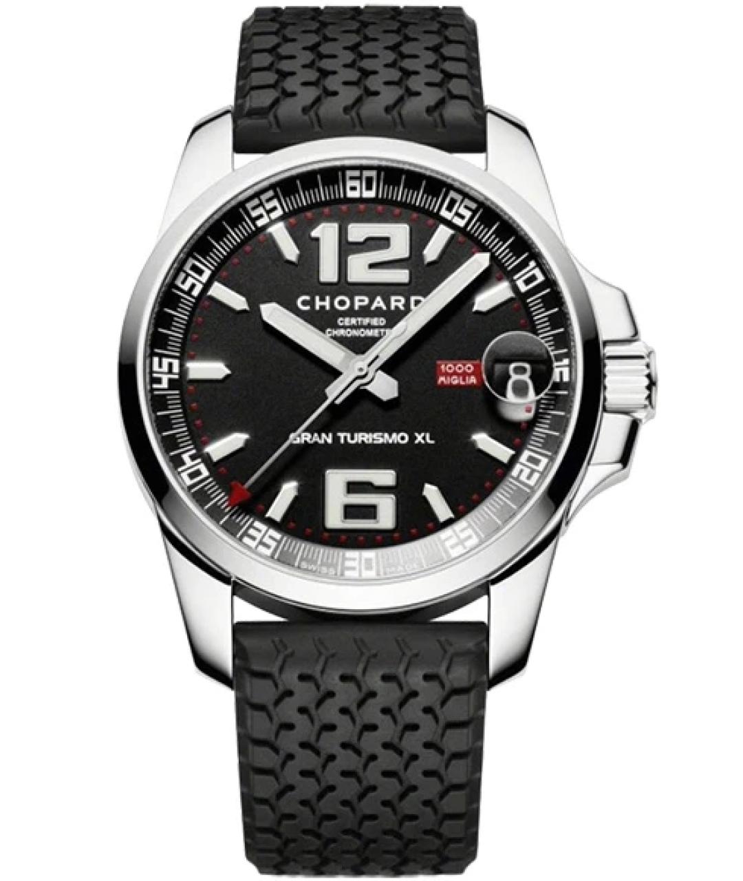 CHOPARD Черные металлические часы, фото 1