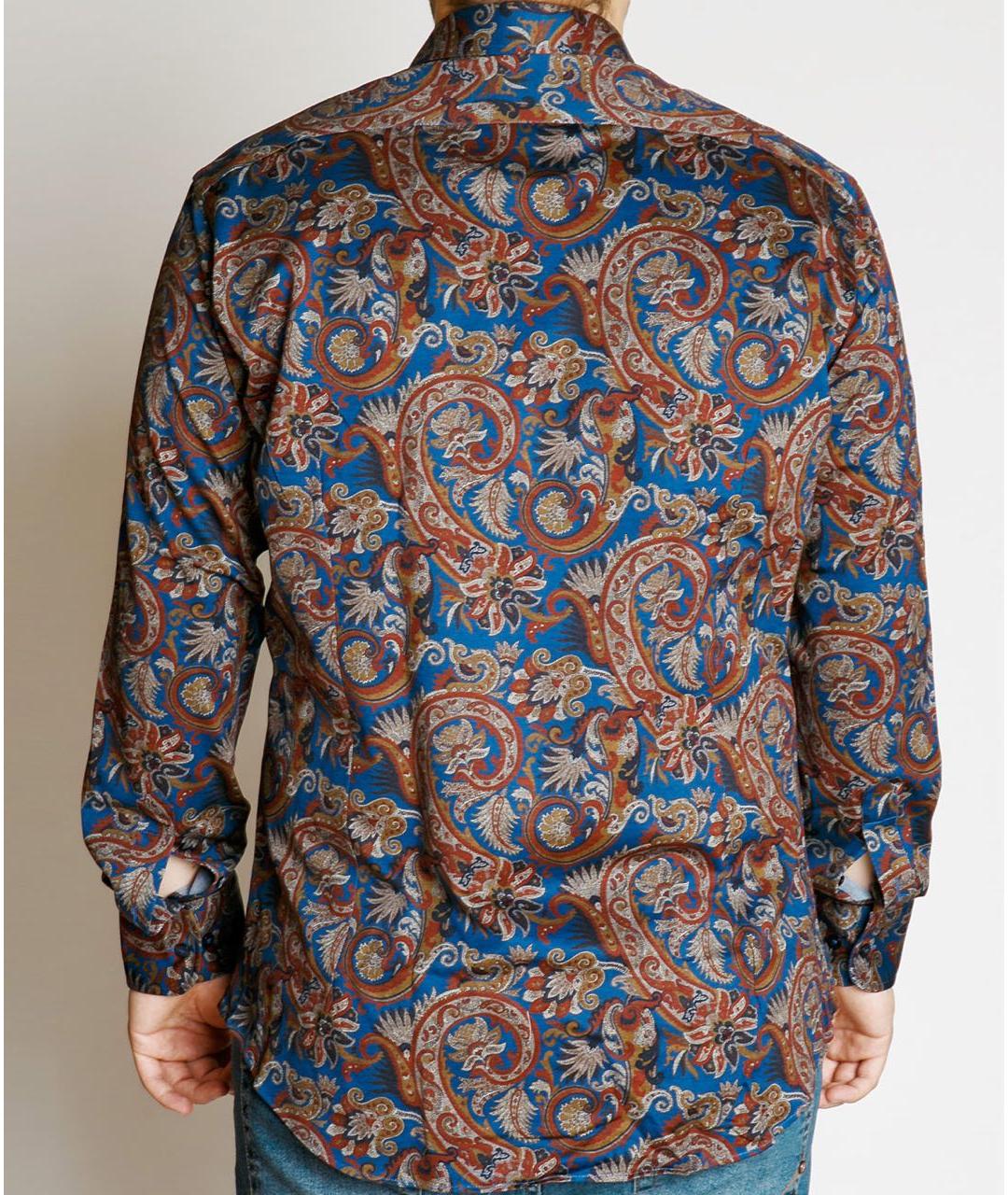 ETRO Мульти хлопковая кэжуал рубашка, фото 3