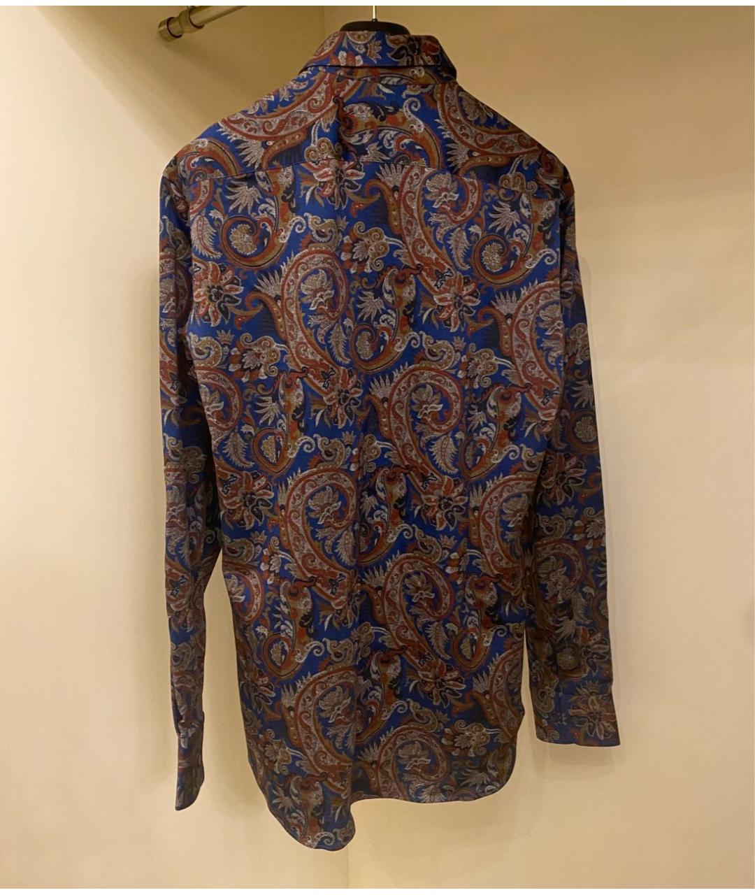 ETRO Мульти хлопковая кэжуал рубашка, фото 6