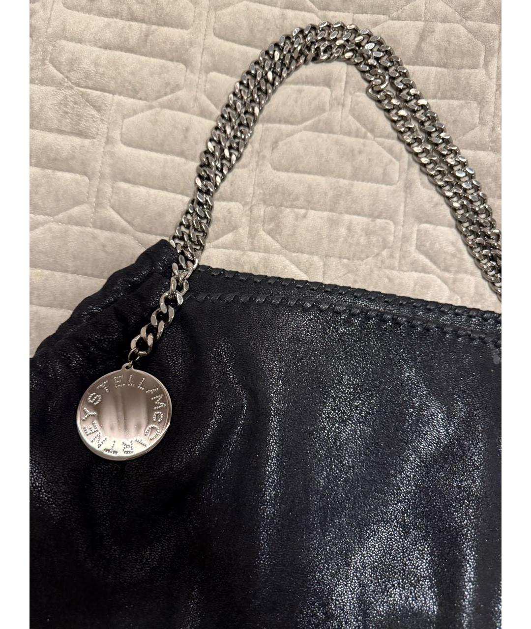 STELLA MCCARTNEY Черная сумка тоут, фото 3