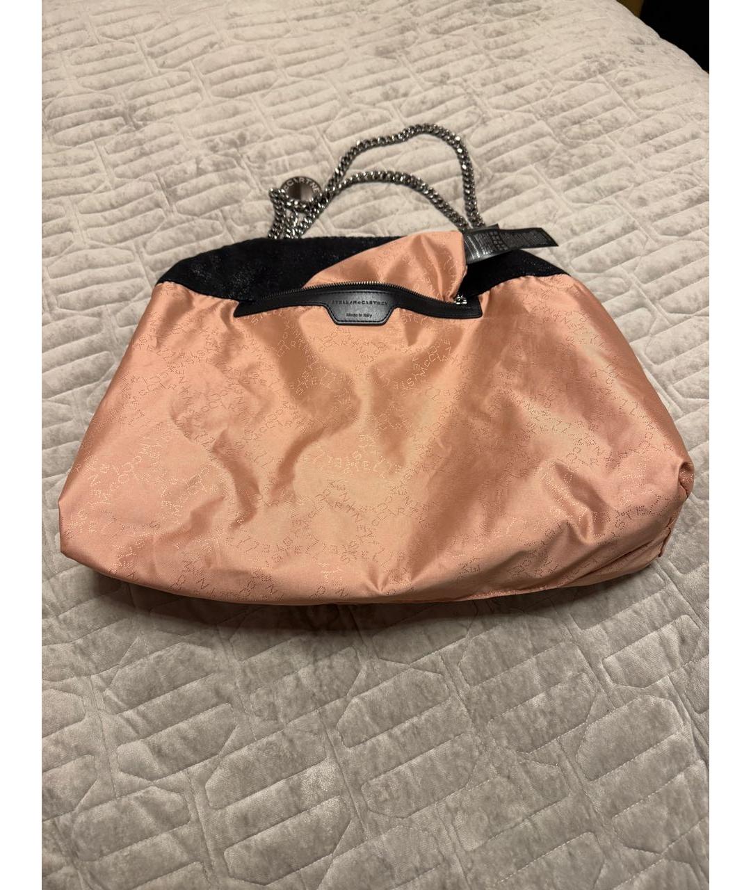 STELLA MCCARTNEY Черная сумка тоут, фото 5