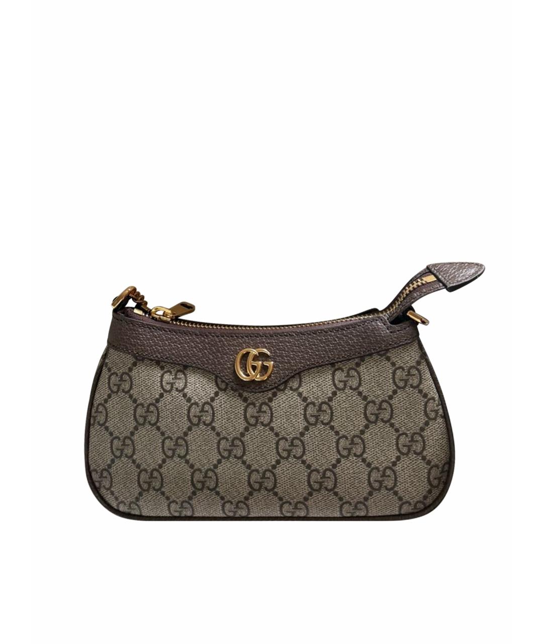 GUCCI Коричневая сумка через плечо, фото 1