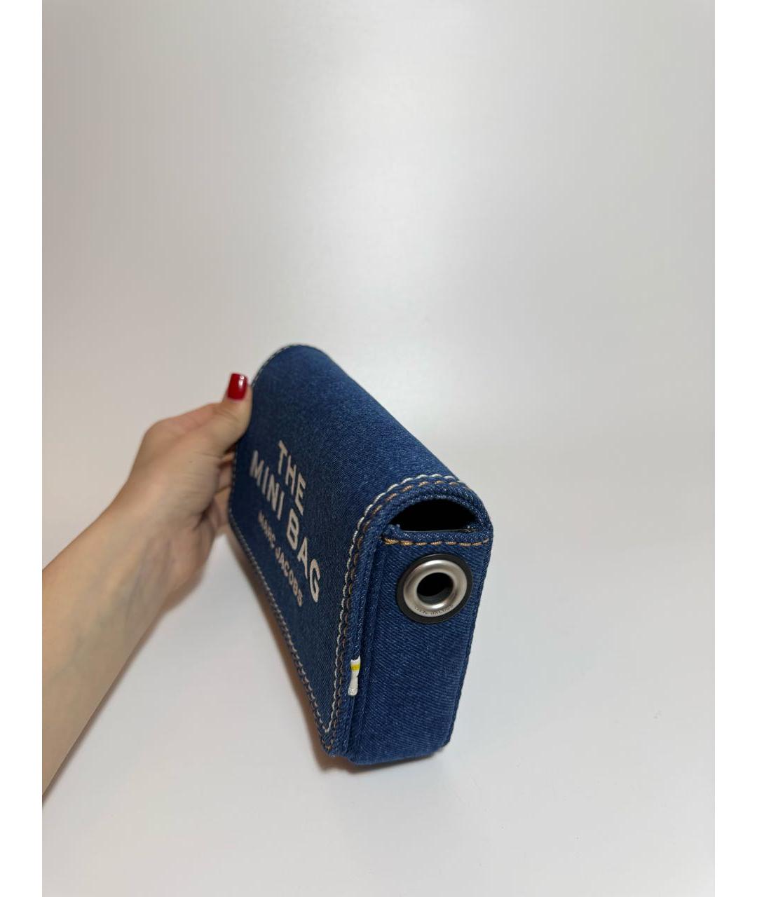 MARC JACOBS Синяя деним сумка через плечо, фото 2