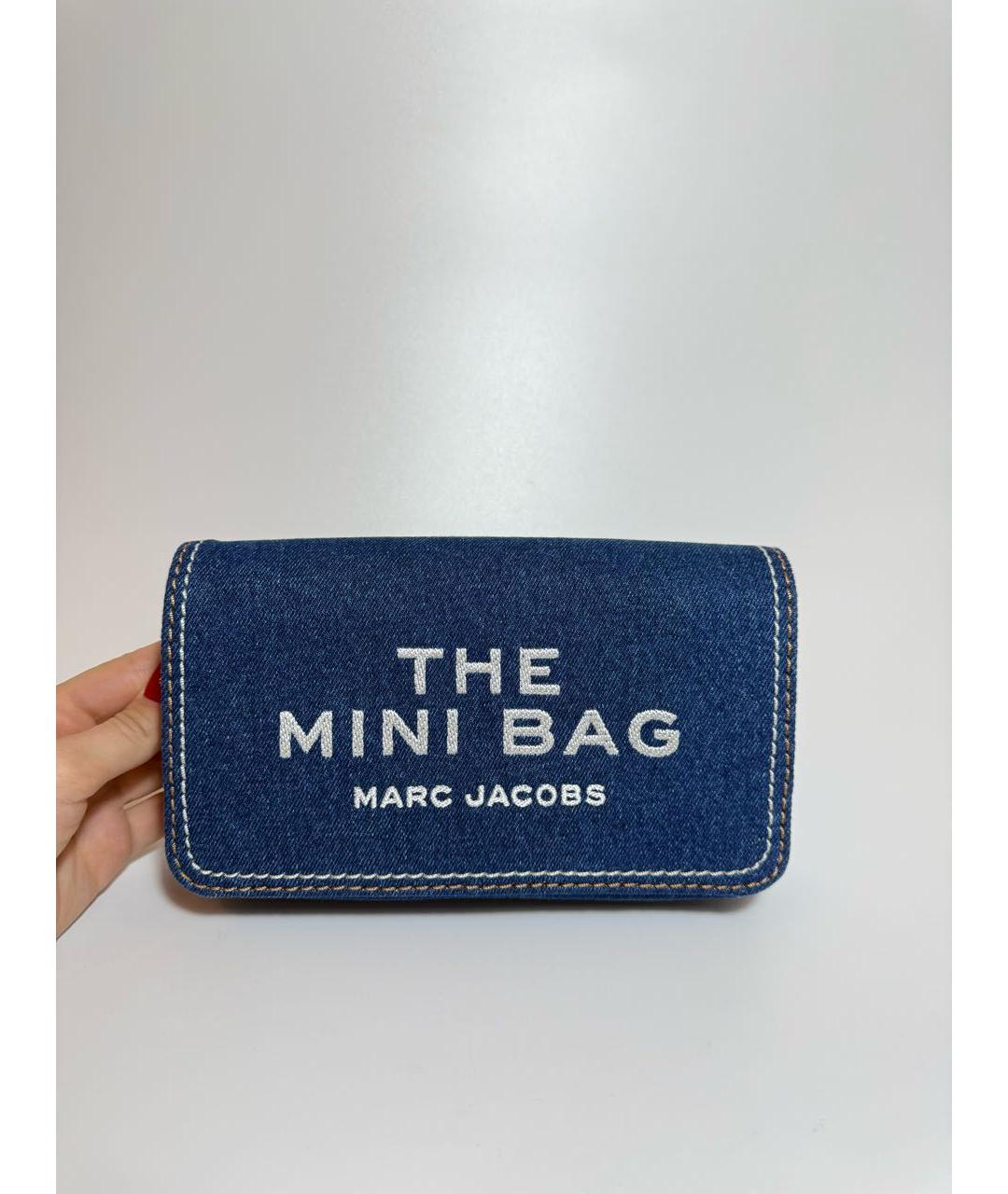 MARC JACOBS Синяя деним сумка через плечо, фото 7